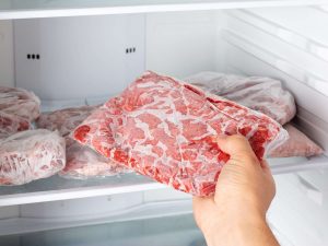 نگهداری از گوشت چرخ‌کرده در یخچال