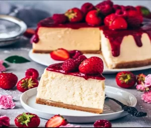 پیشنهاد جذاب برای شب یلدا: تهیه‌ی کیک یخچالی انار در کم‌ترین زمان